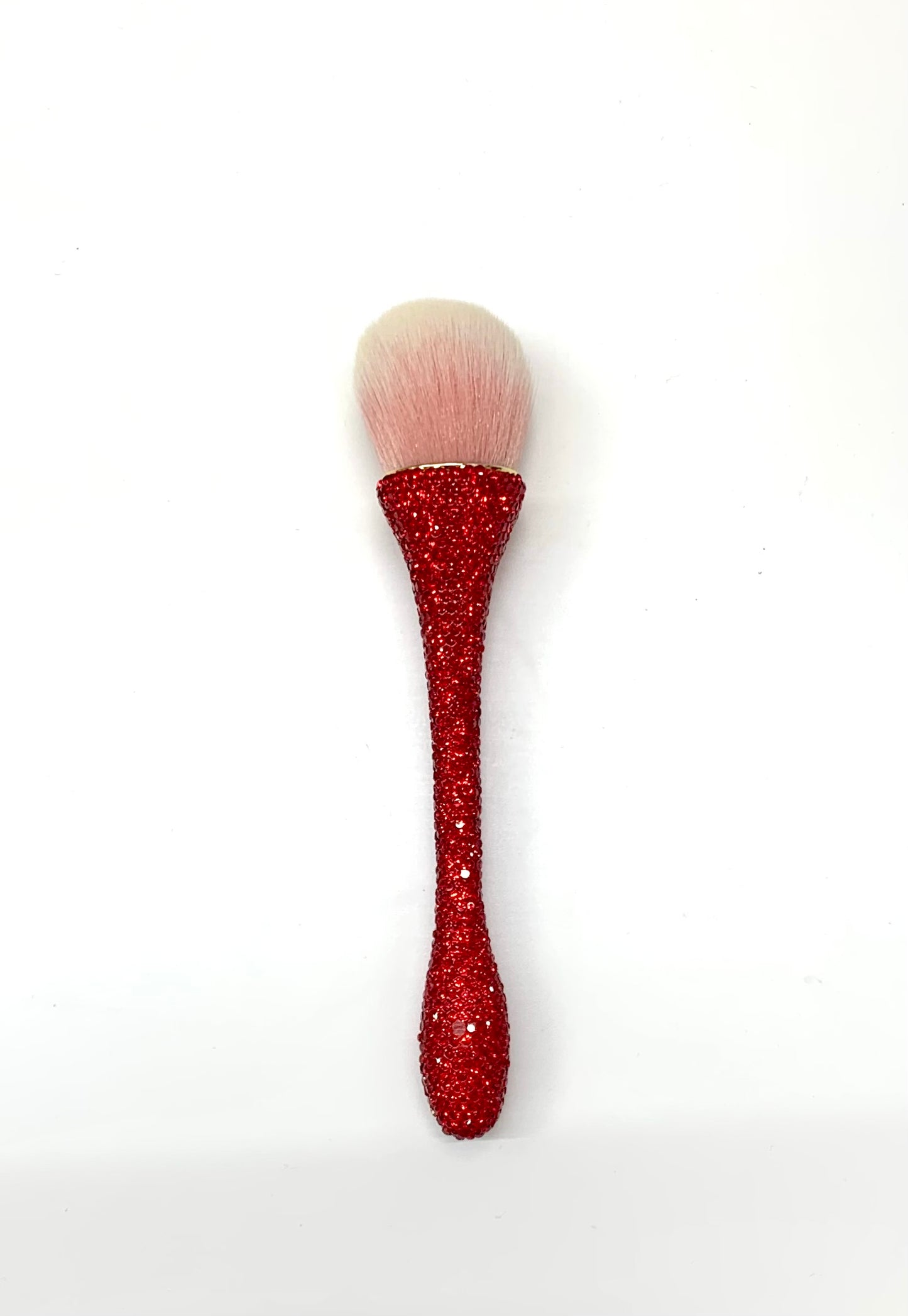 Make up brush. Red