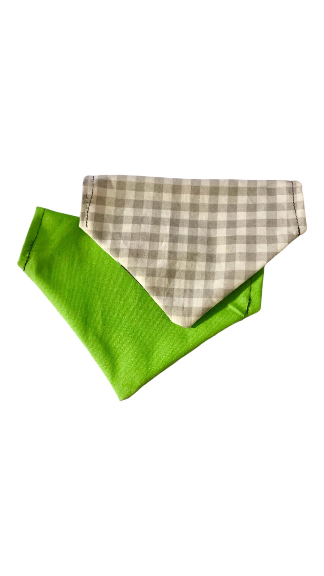 Grinch and Max Dog Bandana - Double Sided, Ready for Christmas. Proudly made in Las Vegas.