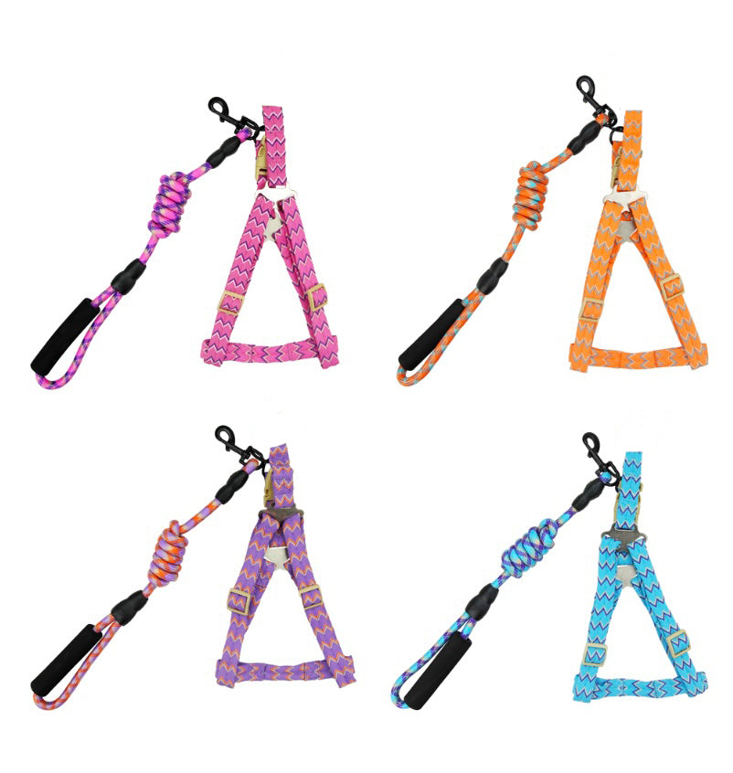 sturdy dog harnesses with vibrant colors