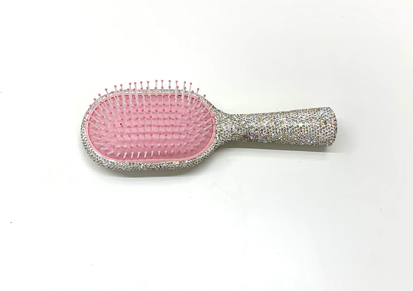 Large Rhinestone Hairbrush