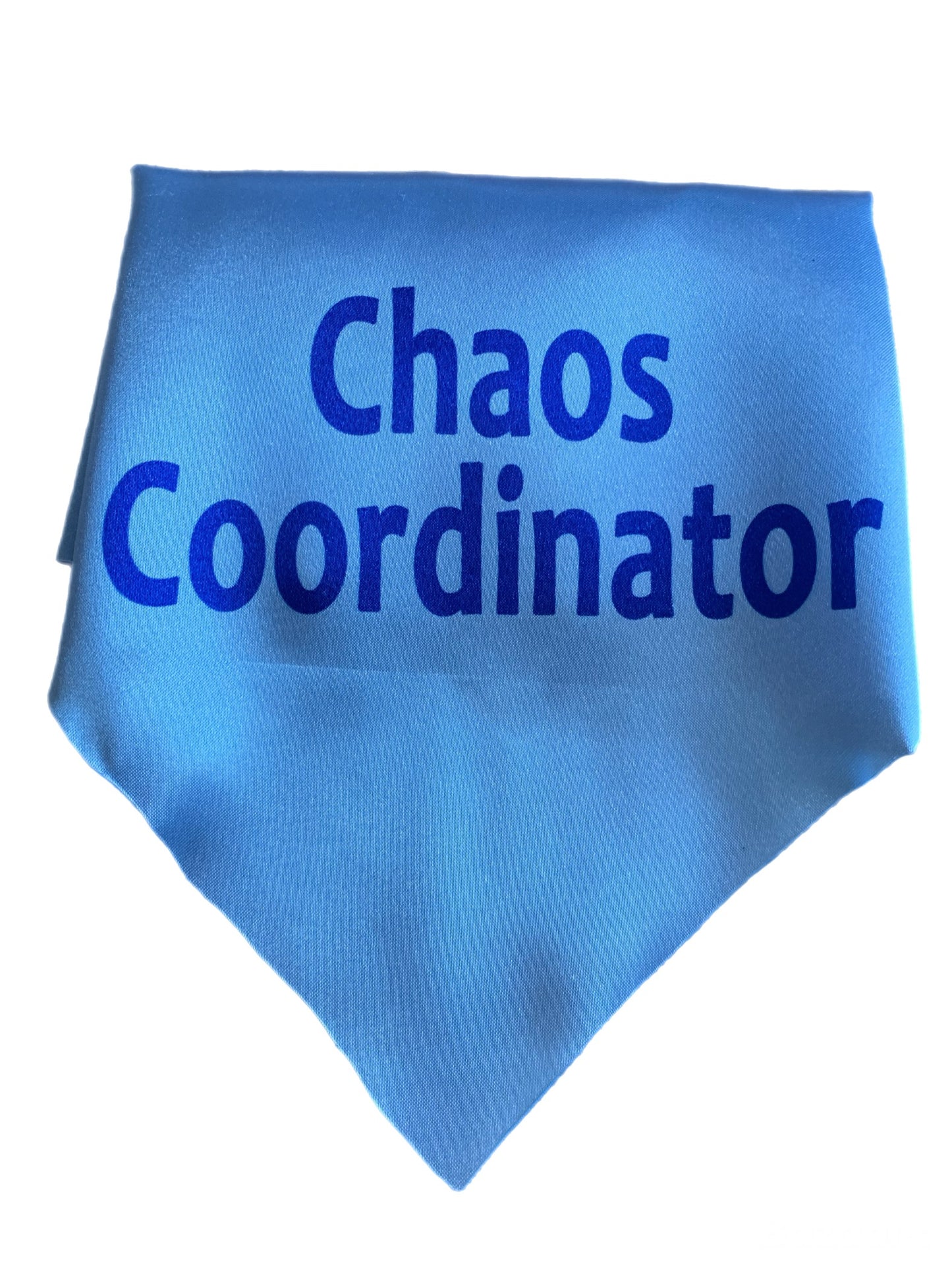 FunBoops dog bandanas Chaos coordinator. Introductory price