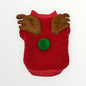 Christmas sweater for dogs and cats Rudolph the red nose reindeer