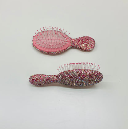 Hair brush small pink