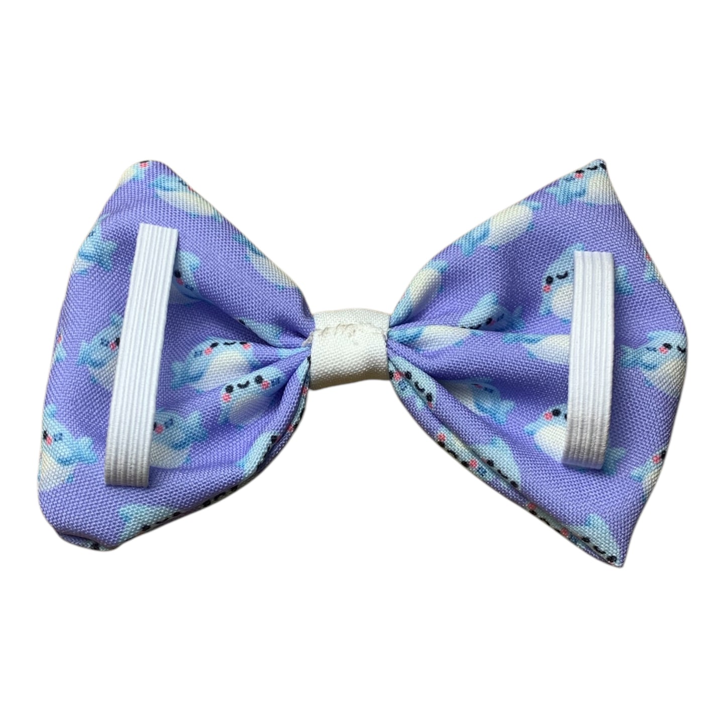 Handcrafted dog bowtie. Shark. Exclusive design.