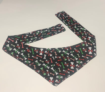 festive christmas bandana for cats and dogs