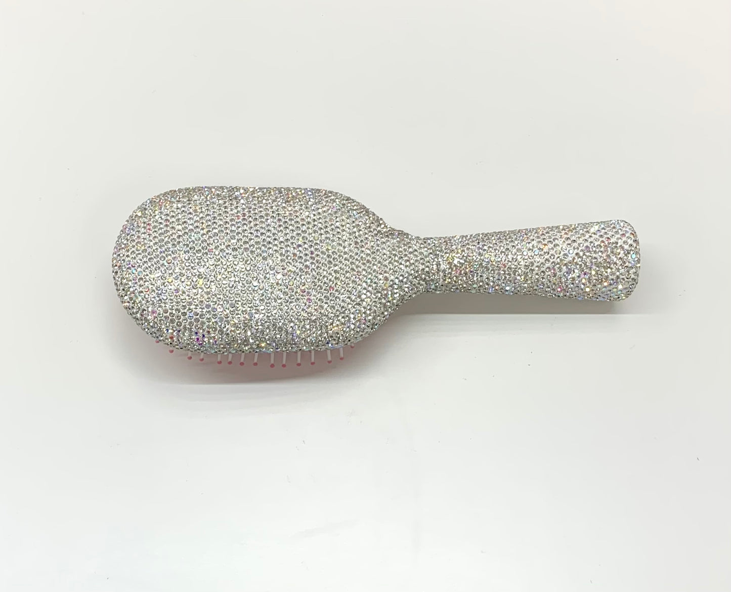 Large Rhinestone Hairbrush