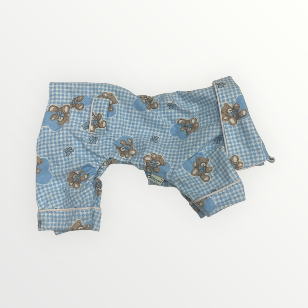 Dog pajamas. Teddy bear design.