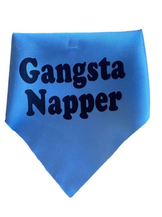 FunBoops Dog bandanas. Gangsta Napper. Introductory price.