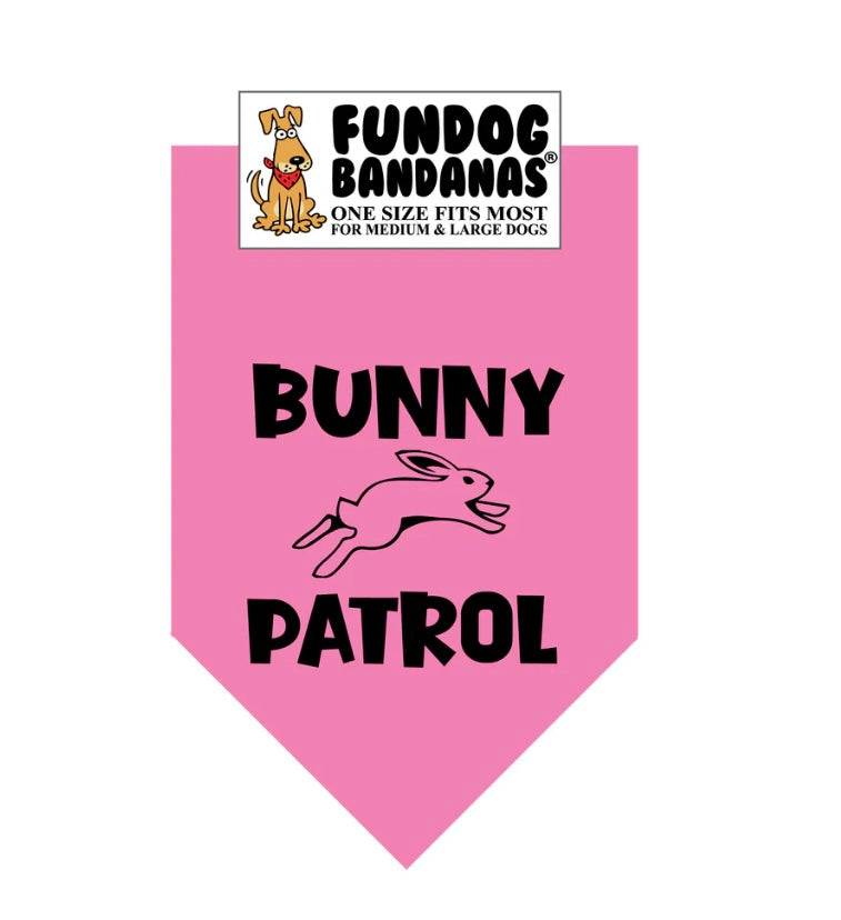 Close out sale. Dog bandanas bunny patrol fundog cats pets