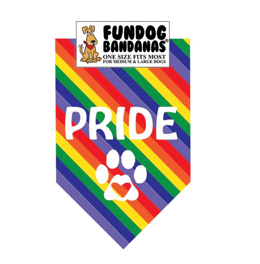 Close out sale. Dog pride bandana pet cat