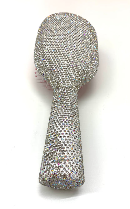 Large Rhinestone Hairbrush