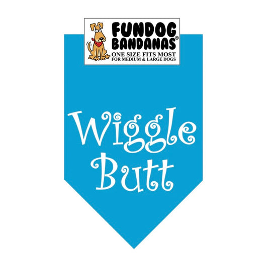 Wiggle Butt Dog bandana. Close out sale.