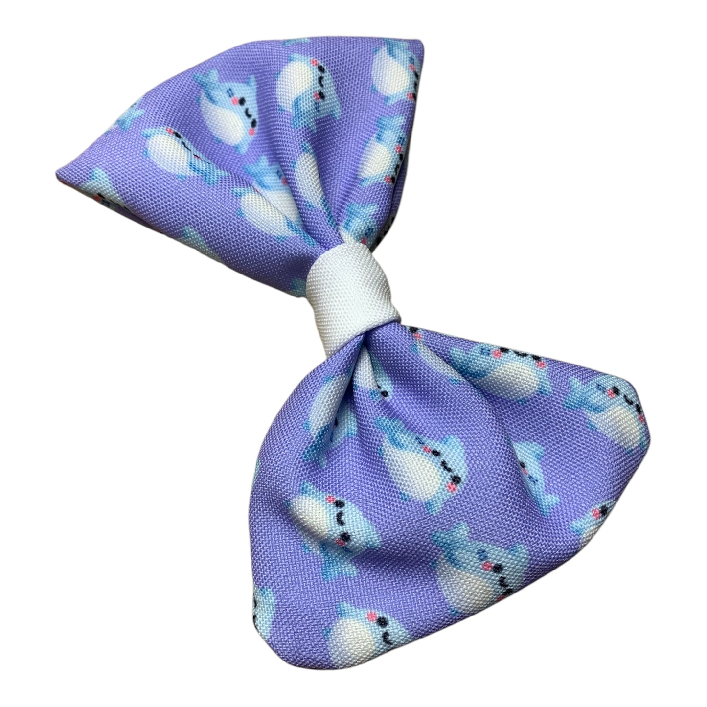 Handcrafted dog bowtie. Shark. Exclusive design.