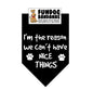 Close out. Fundog bandana I’m the reason we can’t have nice things dog cat. Final sale