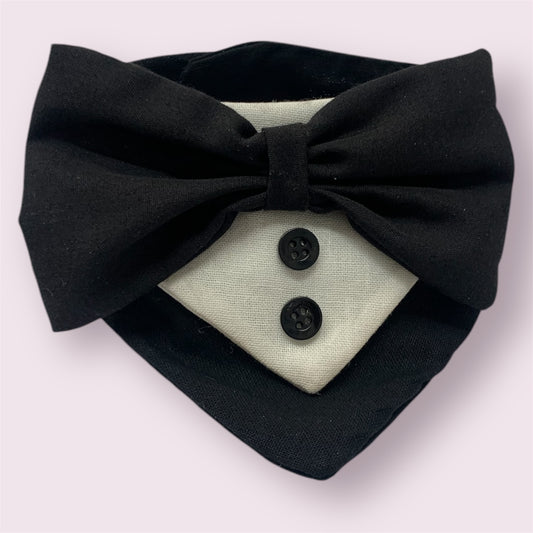 handmade dog tuxedo
