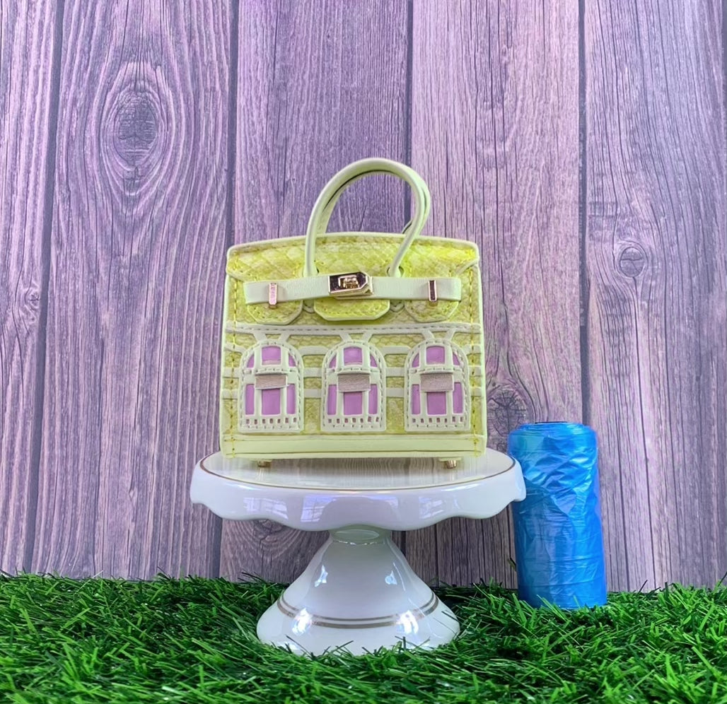 video of poopy bag holder