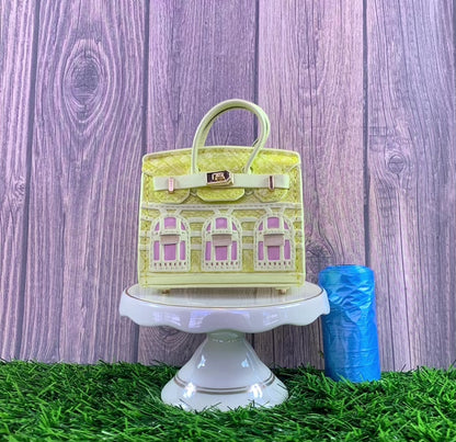 video of poopy bag holder