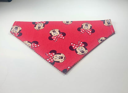 dog bandana reversible minnie  